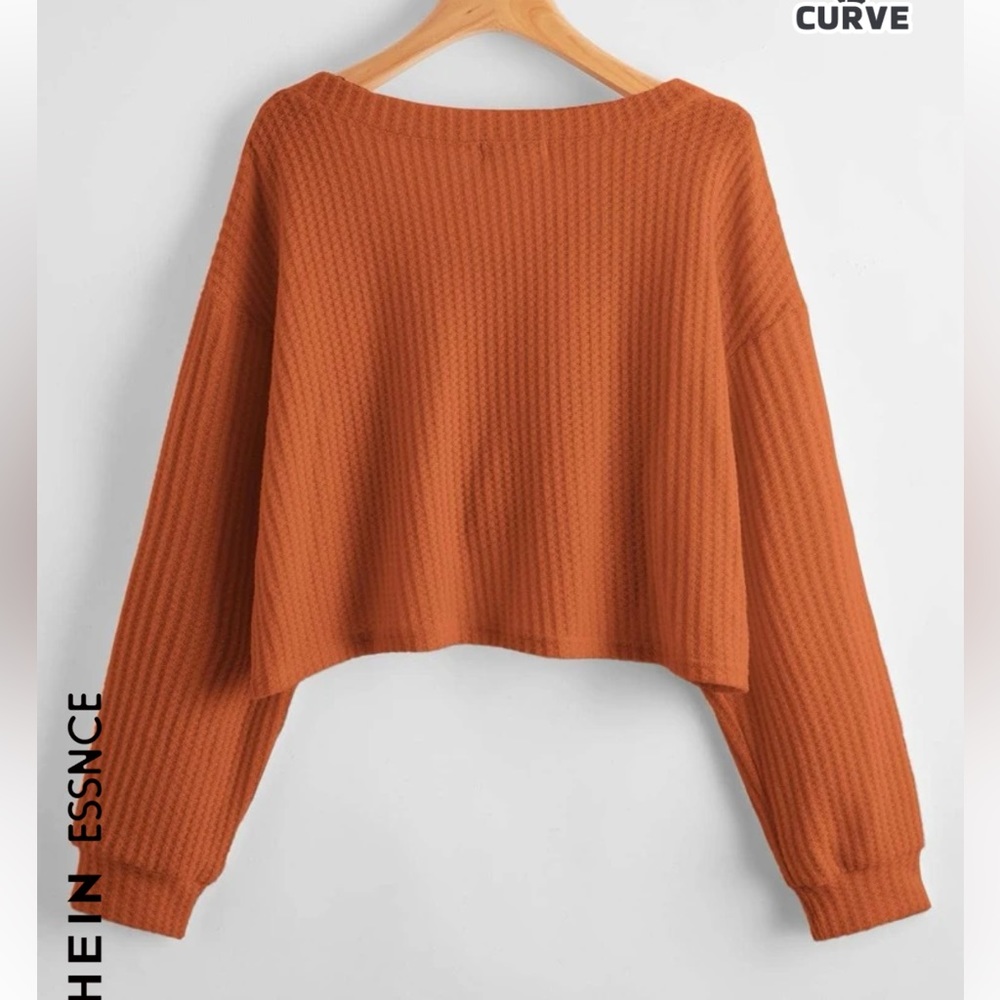 Waffle Knit Top